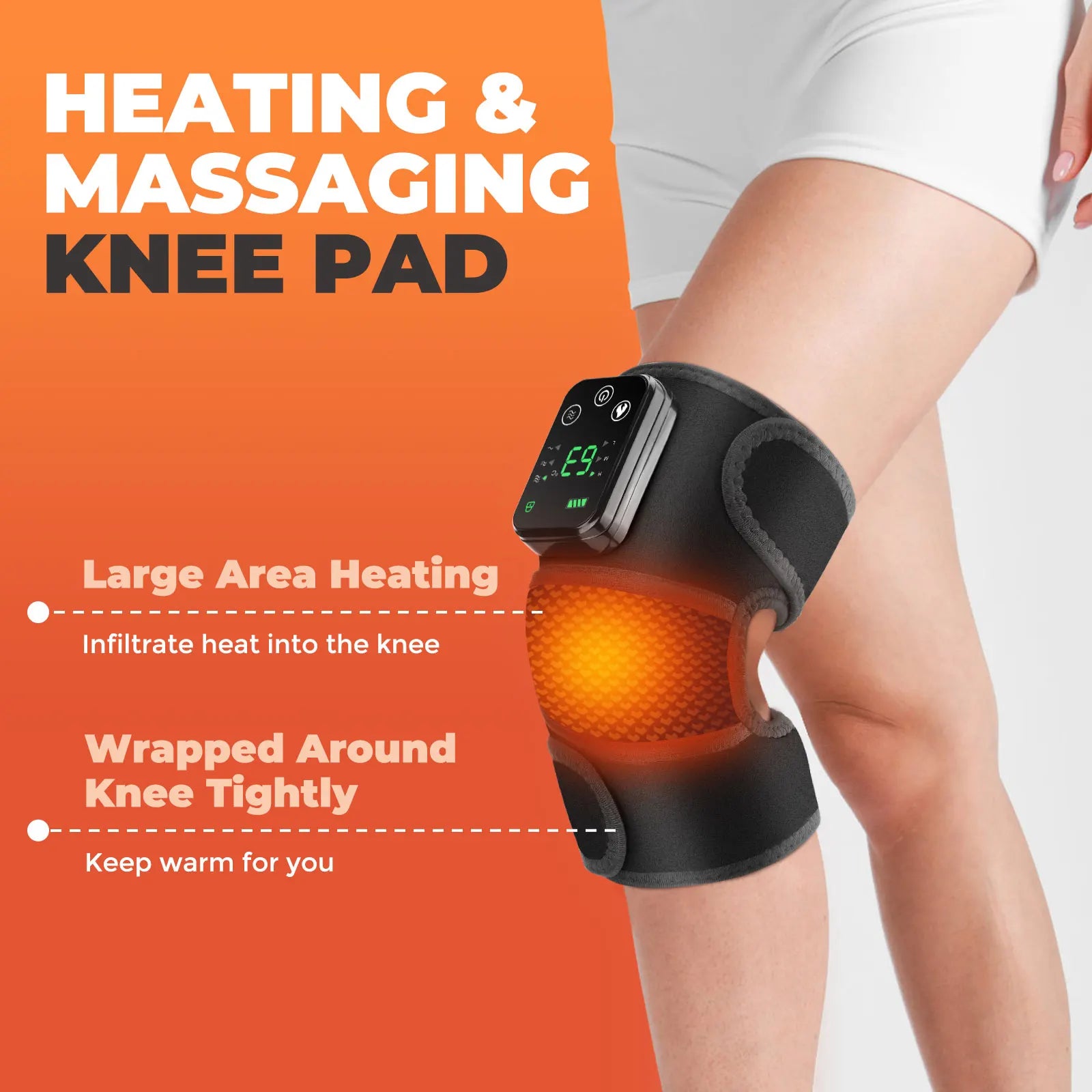Electric Shouldert Heating Pad 3-Speed Vibration Muscle Relax Belt Thermal Massager Shoulder Neck Health Care Support Brace